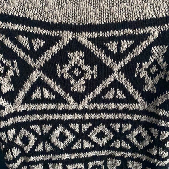 Style & Co. Knit Sweater with Aztec Pattern - Picture 7 of 9